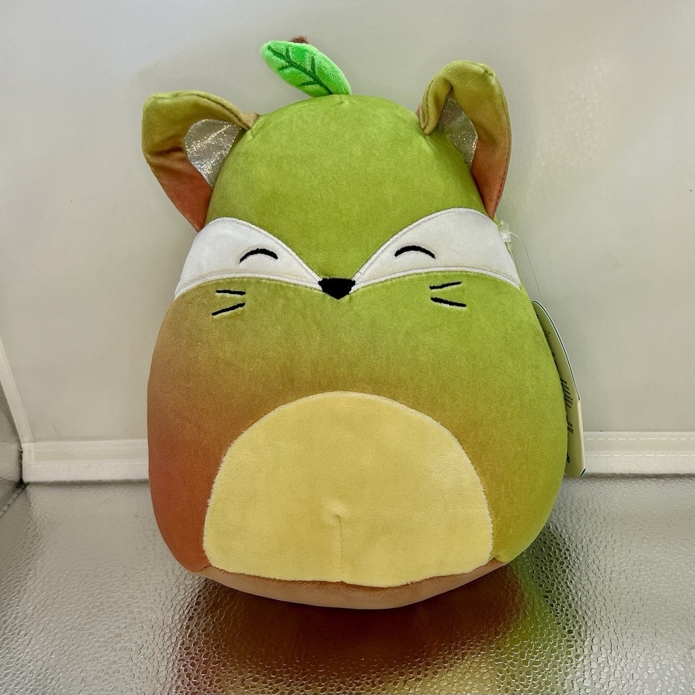 Halloween Squishmallow 8" Fifi The Fox In Pear Costume Plush Collectible
